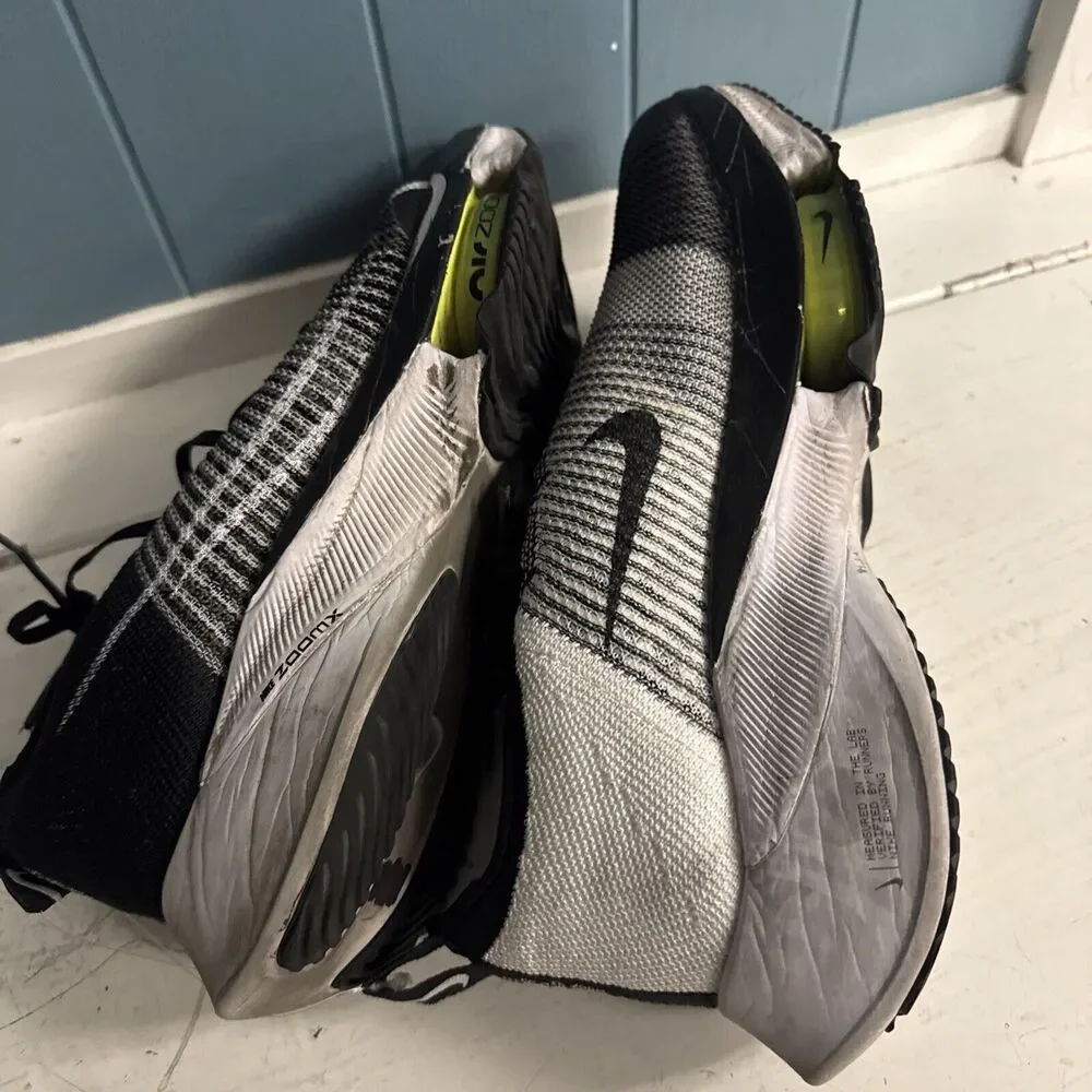 Men's Nike Air Max Tailwind 6 IV Black White Running Sneakers‎ Men’s Size 10